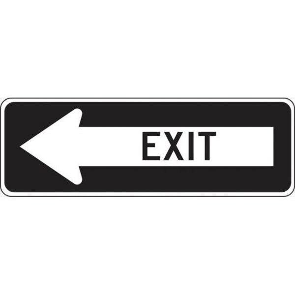 Accuform FACILITY TRAFFIC SIGN LEFT ARROW FRR297HP FRR297HP - main